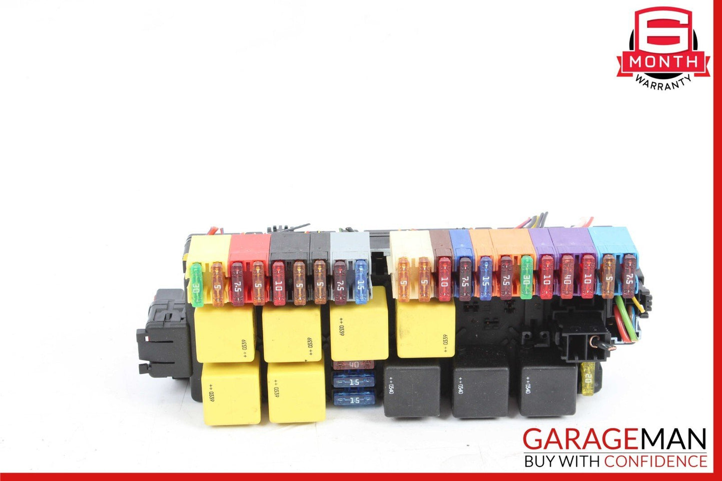 03-12 Mercedes R230 SL500 SL55 AMG Front Left SAM Fuse Box Control Module Assy