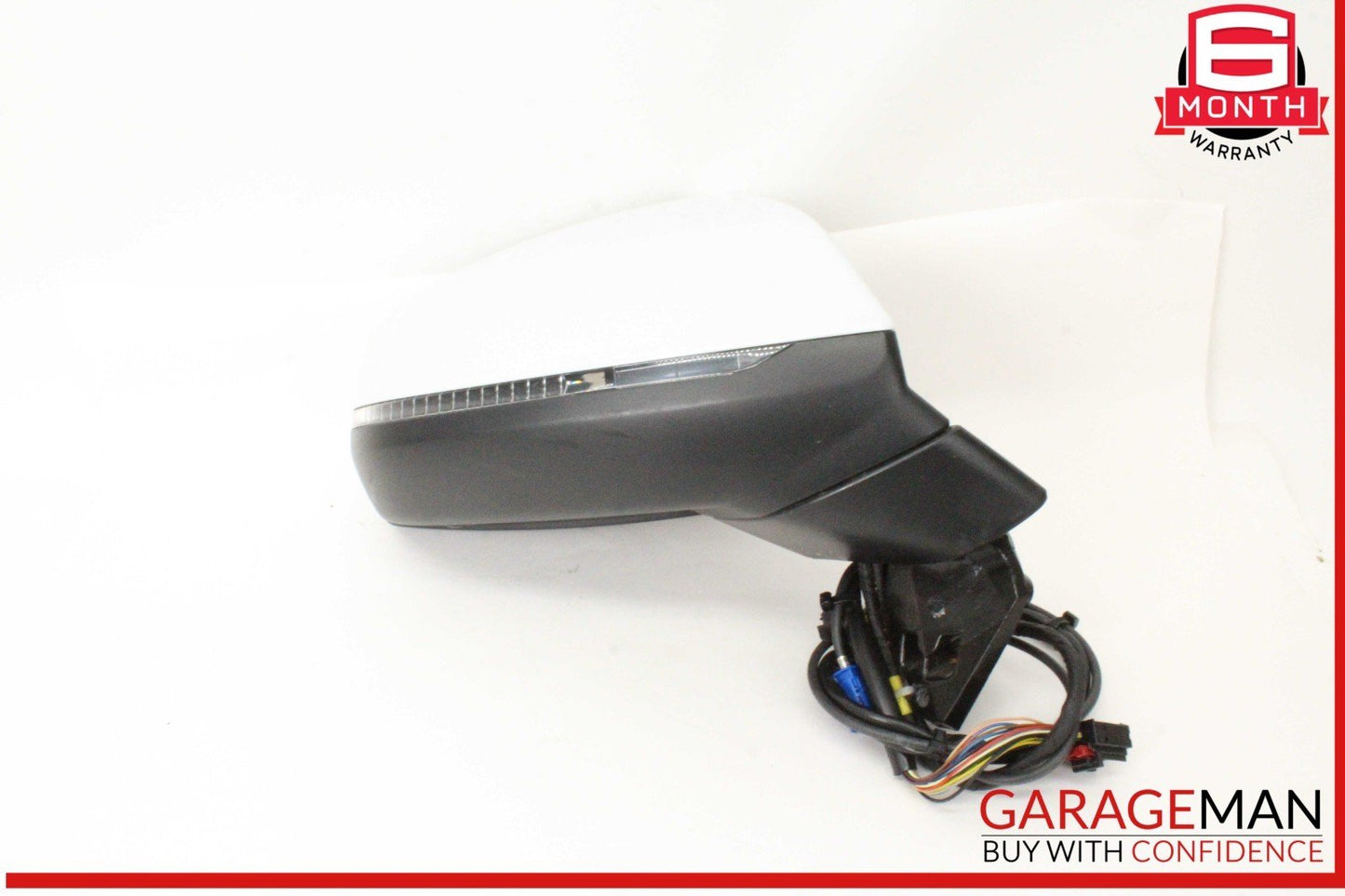 17-19 Audi Q7 Front Right Passenger Side Door Rear View Mirror w/ Camera OEM