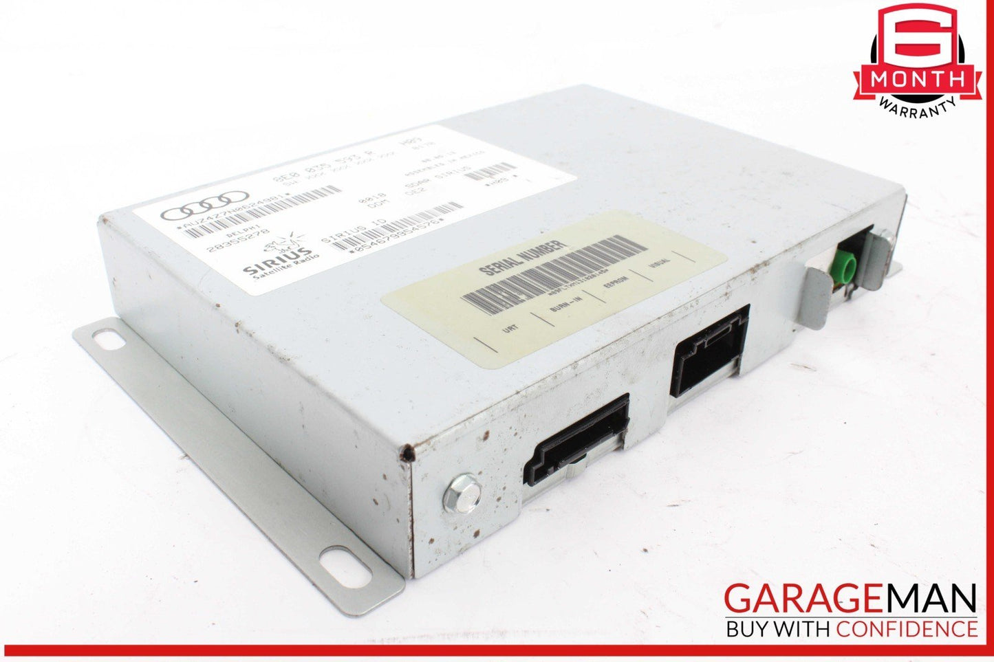 13-15 Audi TT TTS Quattro Sirius Satellite Radio Control Module Unit 8E0035593R