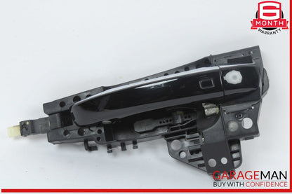 12-18 Audi A7 A6 Rear Left Driver Side Exterior Door Handle Black 4H0837885 OEM