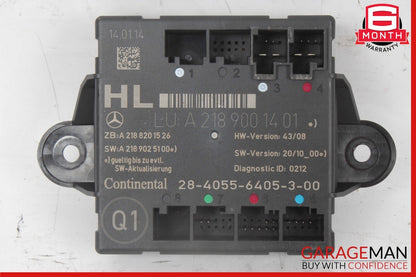 08-18 Mercedes W204 C250 C300 CLS500 E350 Rear Left Door Control Module Unit OEM