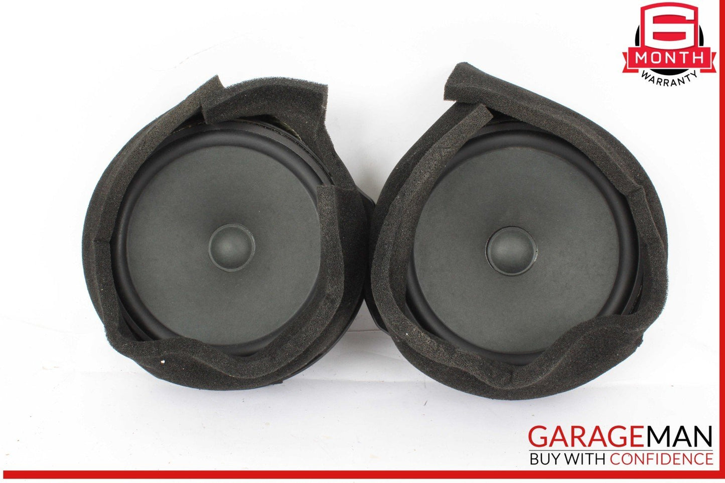 08-18 Mercedes W204 C300 Front Left & Right Door Audio Speaker Set of 2 Pc OEM