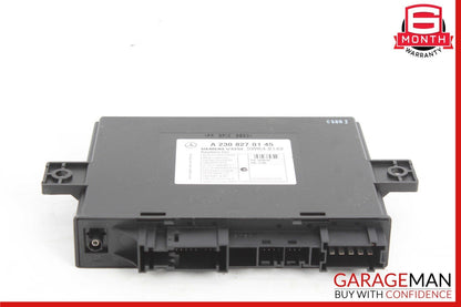 07-12 Mercedes R230 SL550 SL500 Keyless Go Entry Control Module Unit