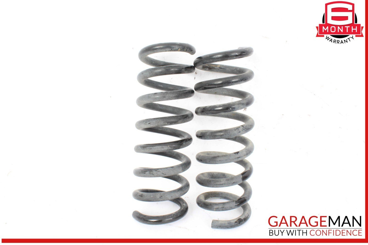 08-14 Mercedes W204 C300 Rear Right and Left Suspension Coil Spring Set OEM
