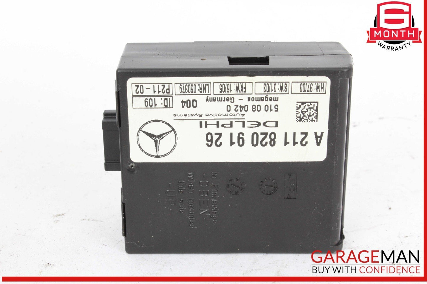 00-06 Mercedes W220 S500 CL500 SL500 Anti Theft Alarm Sensor Control Module OEM