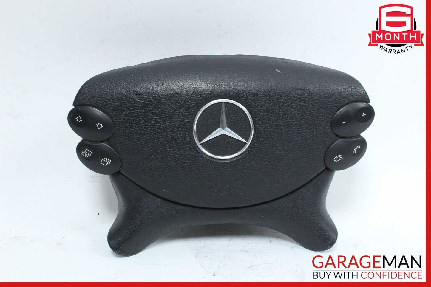03-12 Mercedes G500 CLK55 AMG CLS500 Steering Wheel Airbag Air Bag Black OEM
