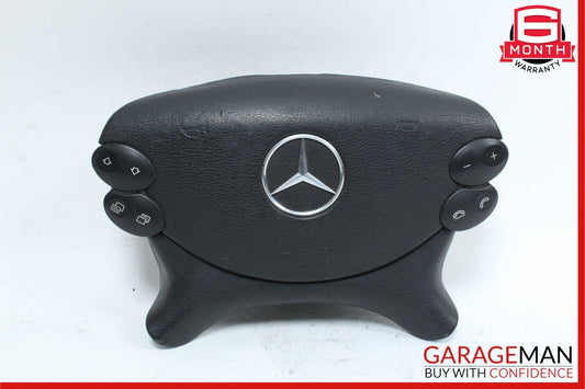 03-12 Mercedes G500 CLK55 AMG CLS500 Steering Wheel Airbag Air Bag Black OEM