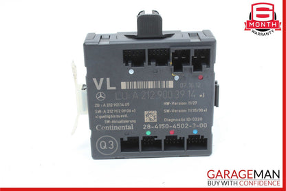 08-18 Mercedes C250 SLK250 E400 GLK350 Front Left Side Door Control Module Unit