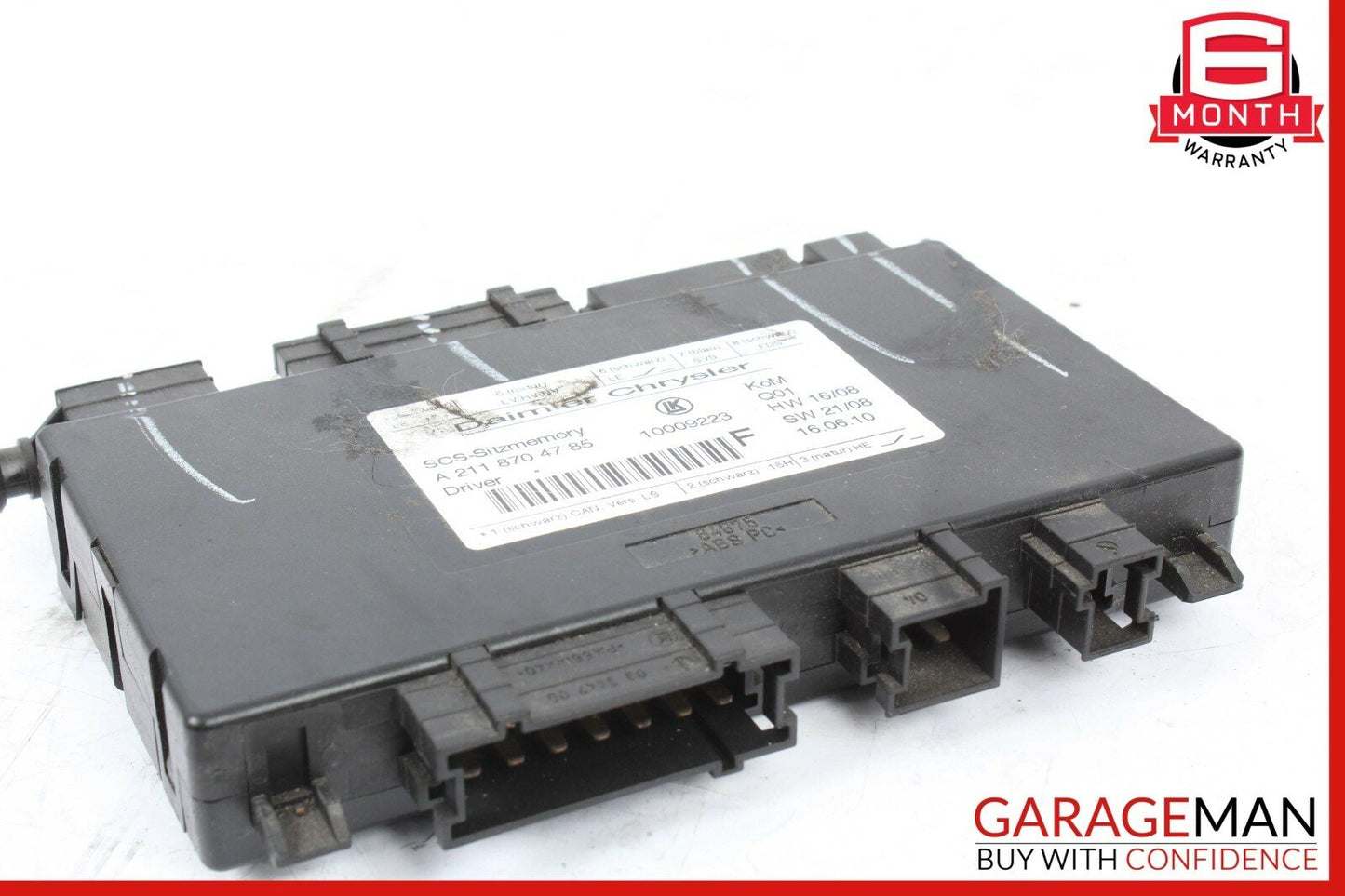 10-12 Mercedes W164 R350 GL450 ML350 Front Left Driver Side Seat Control Module
