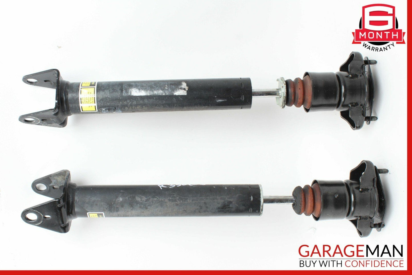 06-12 Mercedes W251 R350 R550 Rear Suspension Air Shock Absorber Strut Set OEM