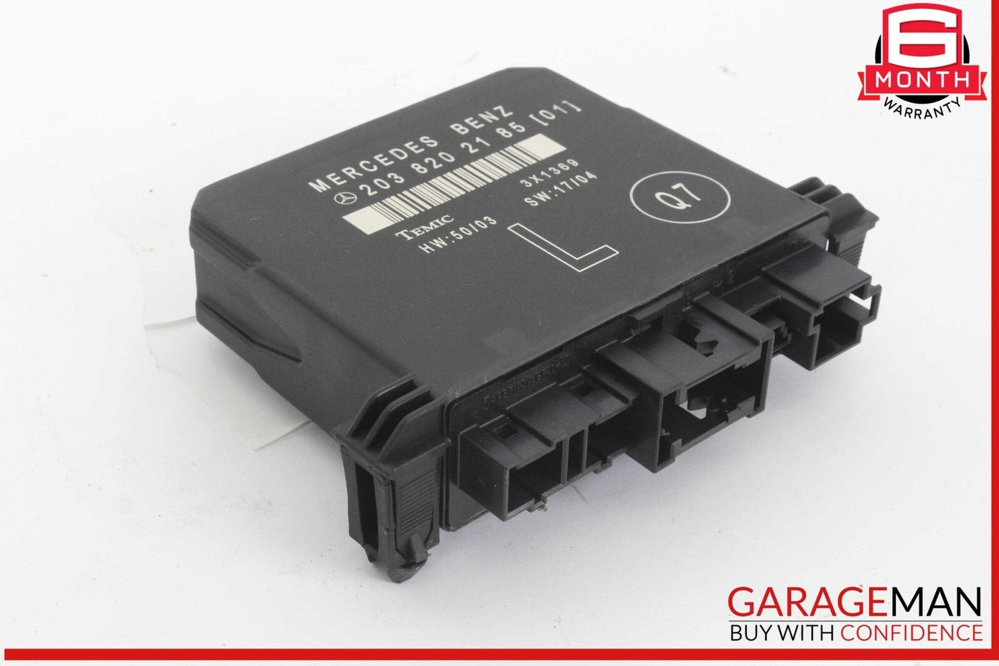 01-07 Mercedes W203 C230 C350 Rear Left Side Door Control Module 2038202185 OEM
