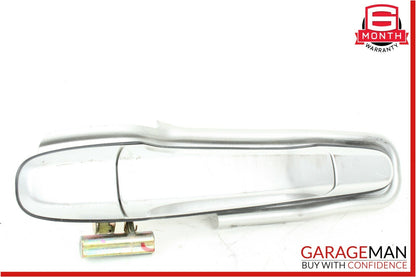01-05 Lexus IS300 Rear Left Driver Side Exterior Door Handle Assembly Silver OEM