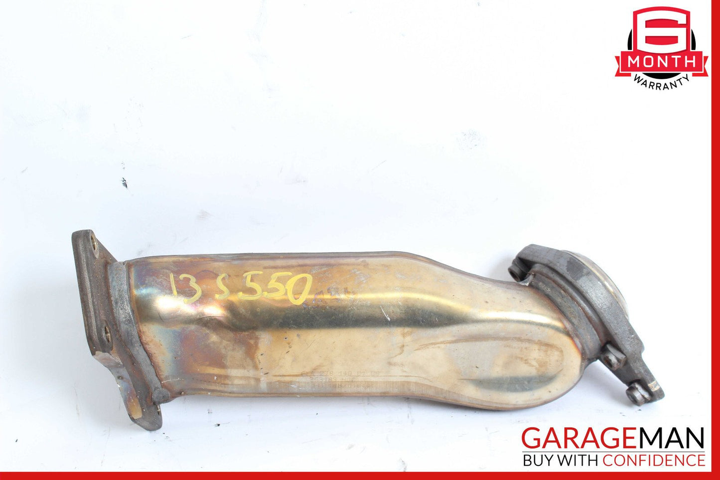11-14 Mercedes W221 S550 CL550 M278 Left Side Turbocharger Turbo Charger Pipe