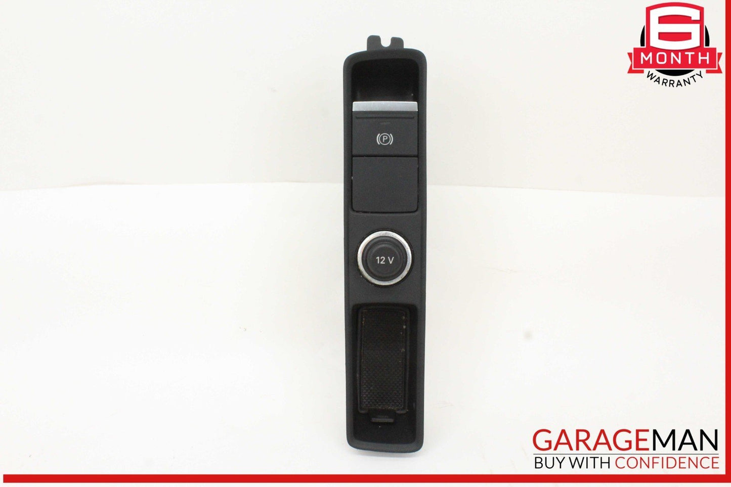 19-24 Audi Q3 Front Center Console Parking Brake Switch w/ Power Outlet OEM