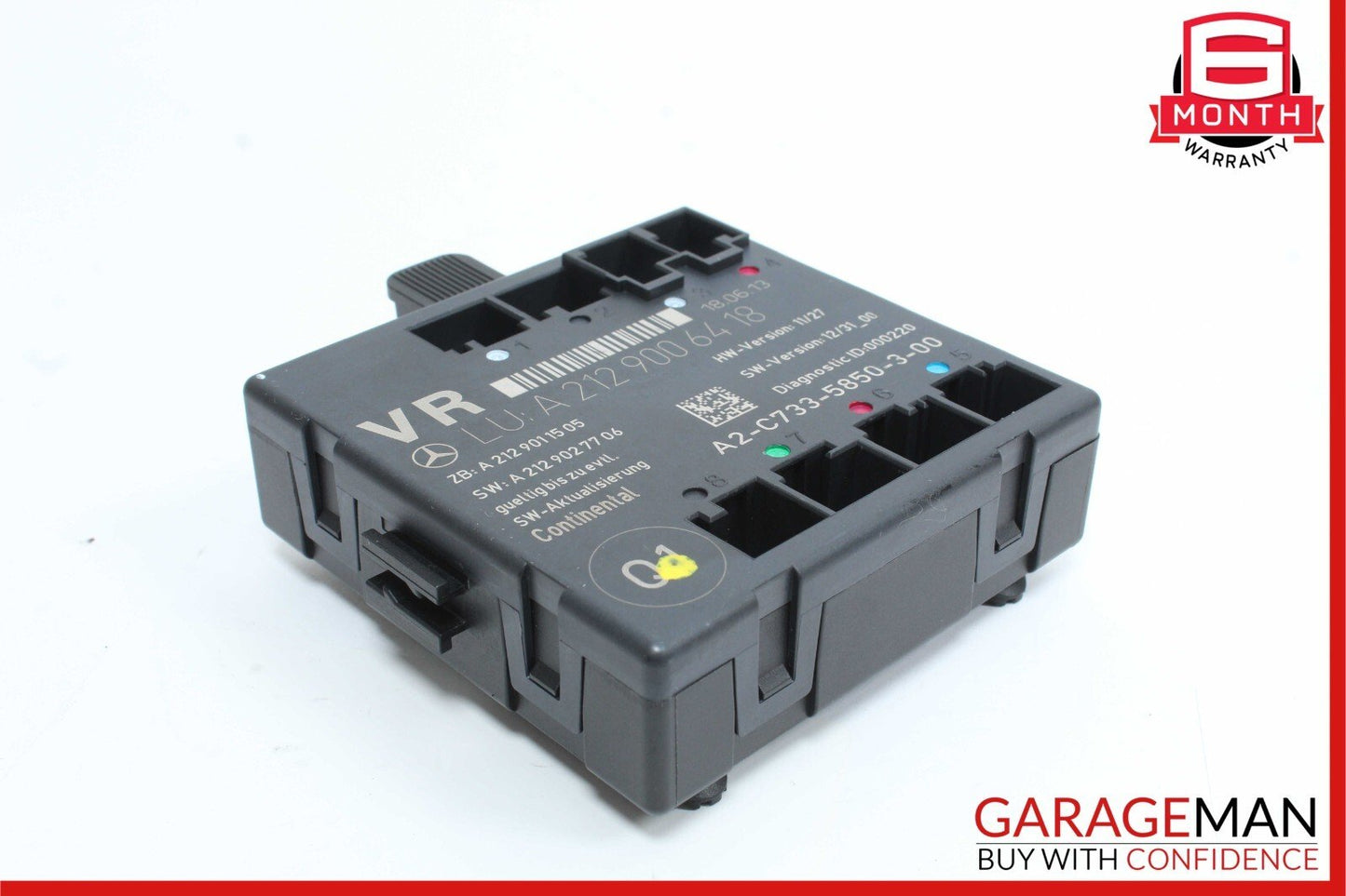 08-18 Mercedes C250 E250 E350 SLK250 Front Right Side Door Control Module Unit