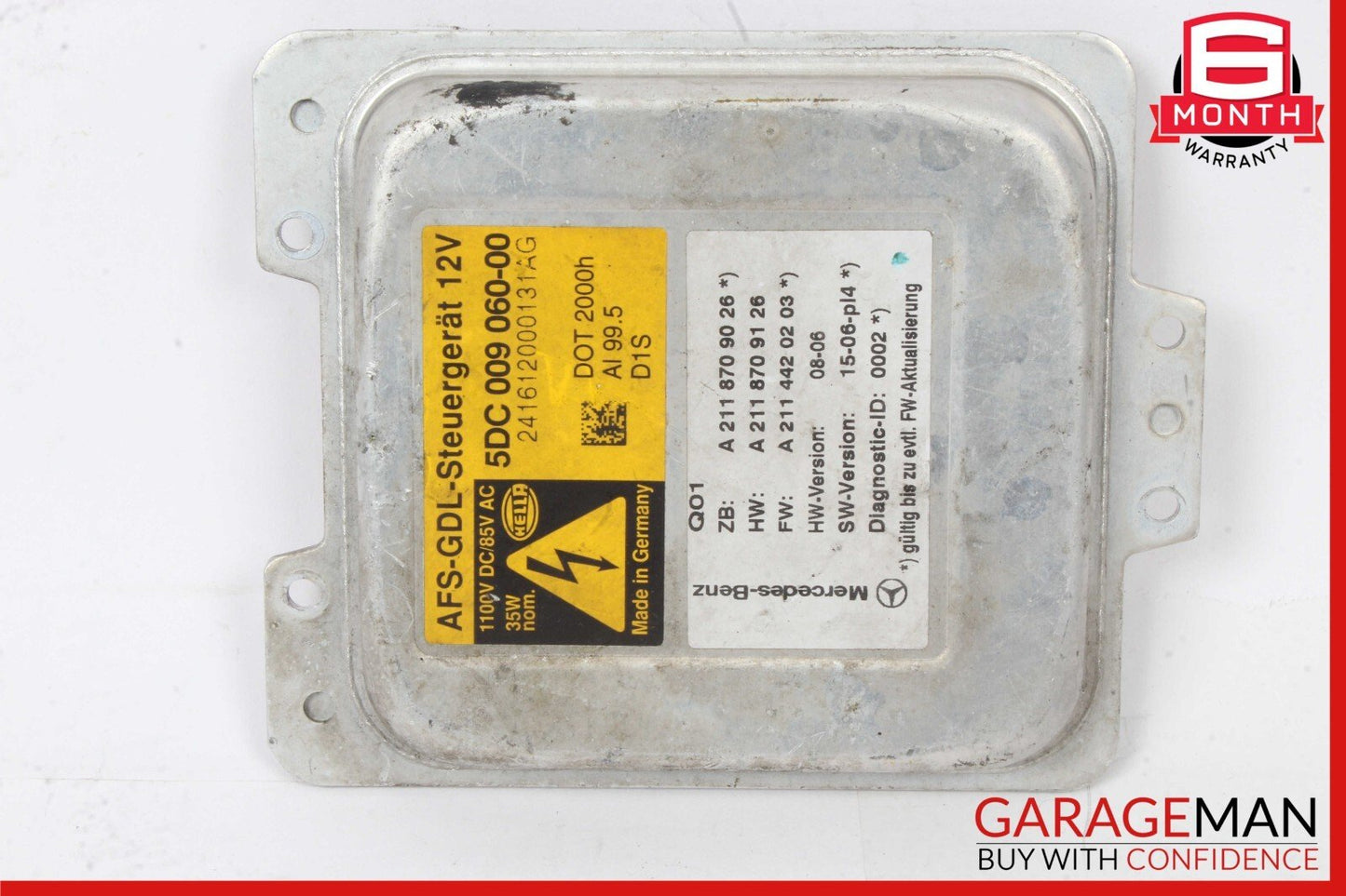 07-09 Mercedes W211 E350 Right / Left AFS GDL Xenon HID Headlight Ballast Module