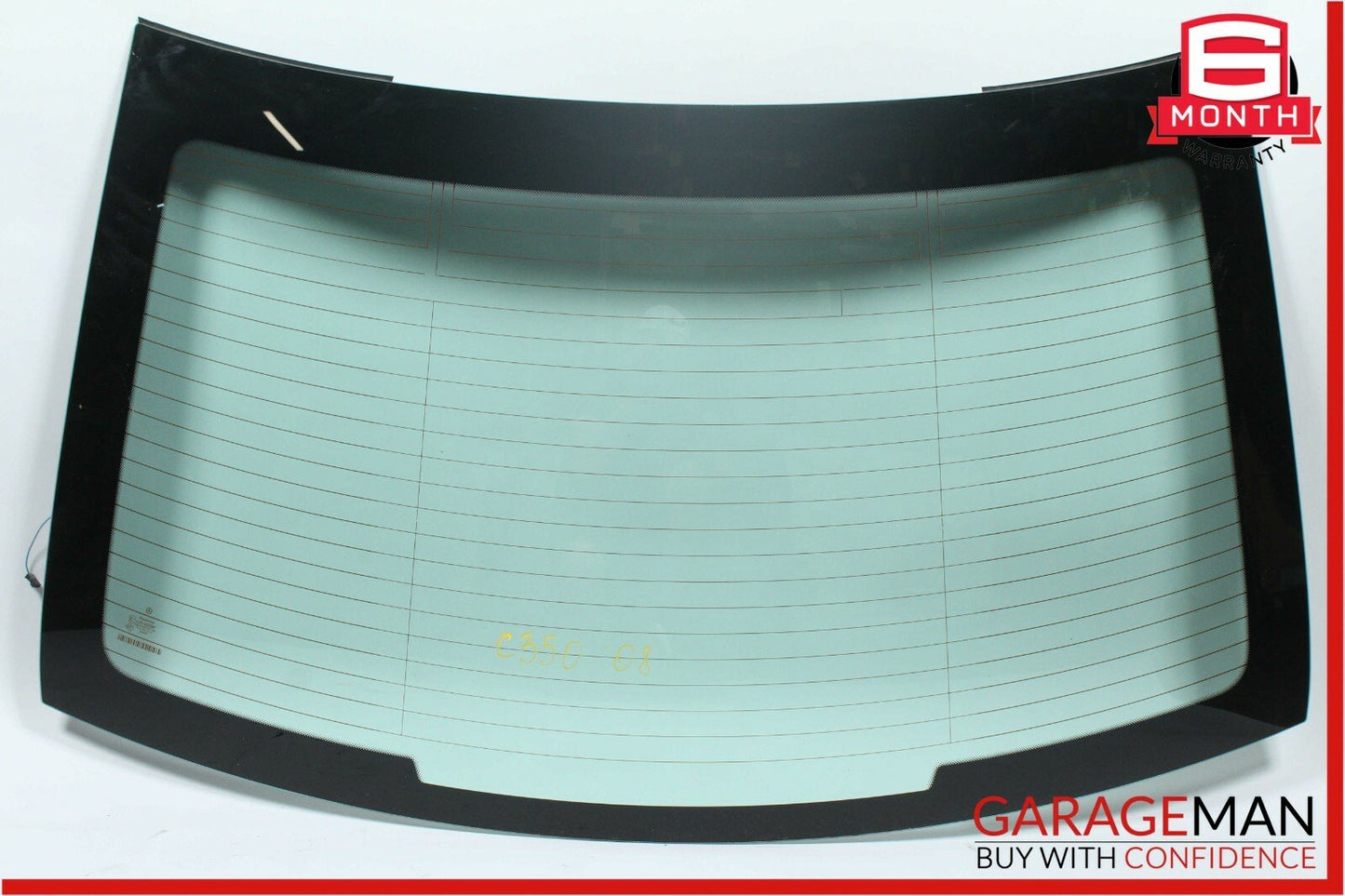 08-11 Mercedes W204 C350 Pilkington Rear Windshield Window Glass Panel OEM
