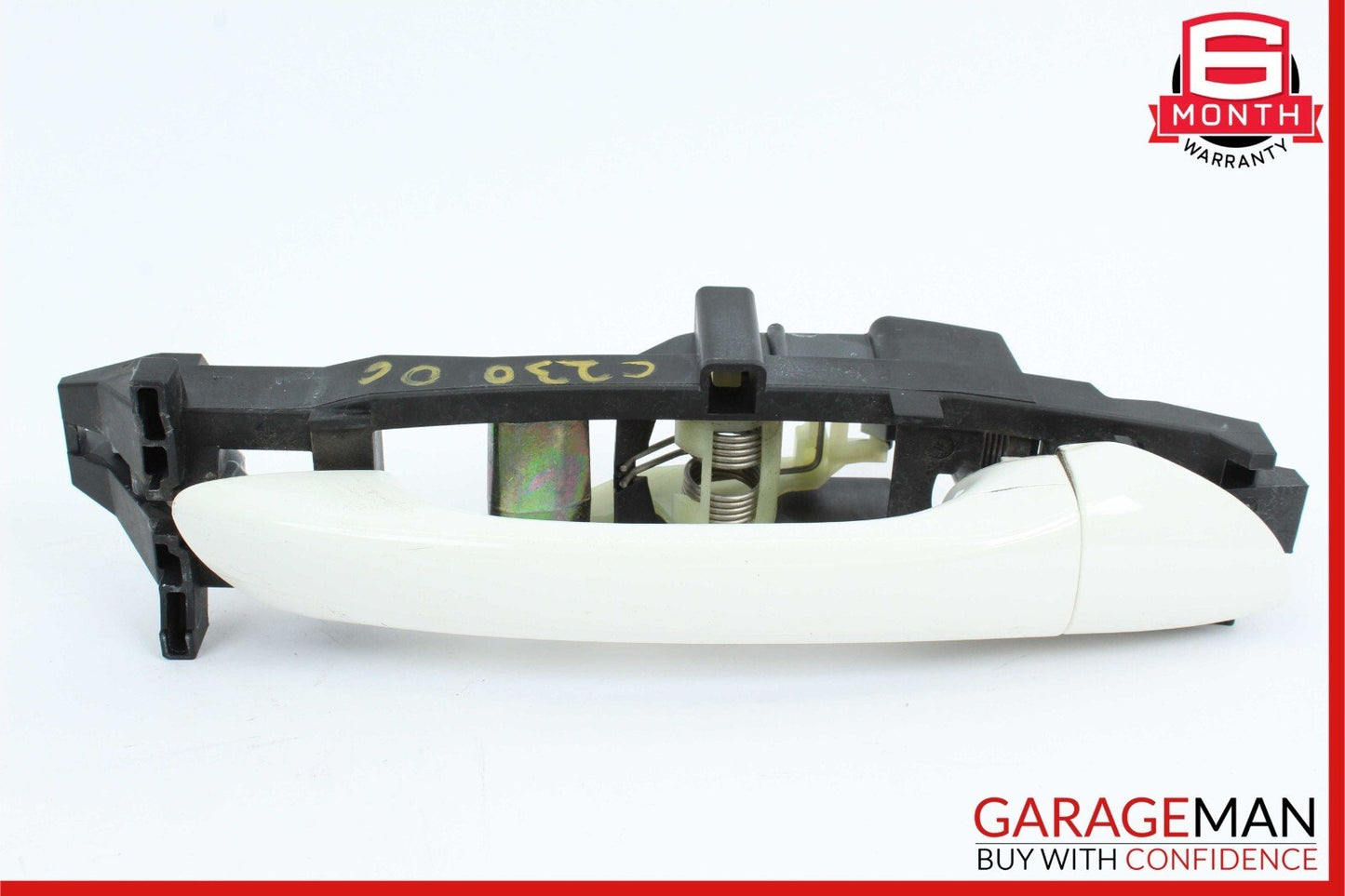 05-07 Mercedes W203 C230 C280 Rear Right Exterior Door Handle White