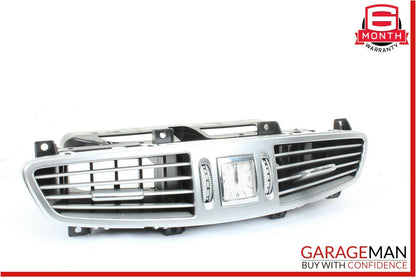 07-13 Mercedes W216 CL550 CL500 Dashboard Center A/C AC Air Vent w/ Clock OEM
