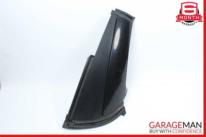05-11 Mercedes R171 SLK350 Rear Right Side Window Roof C Pillar Panel Black