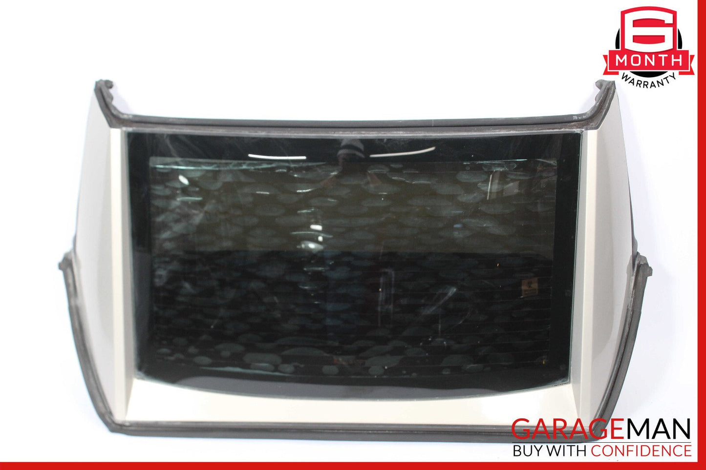 04-09 Cadillac XLR Rear Convertible Roof Top Back Glass Panel OEM