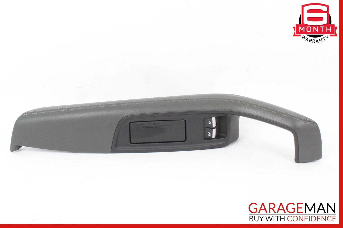 19-22 AUDI Q8 REAR RIGHT SIDE ARMREST LEATHER BLACK 4M8867364