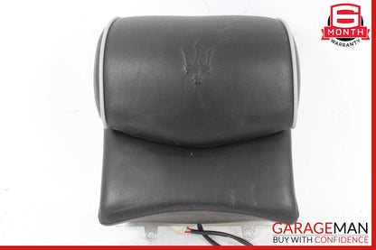 03-13 Maserati Quattroporte M139 Rear Center Seat Headrest Black OEM