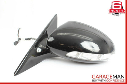 06-08 Mercedes W219 CLS500 Front Left Side Mirror Door Rear View Black OEM