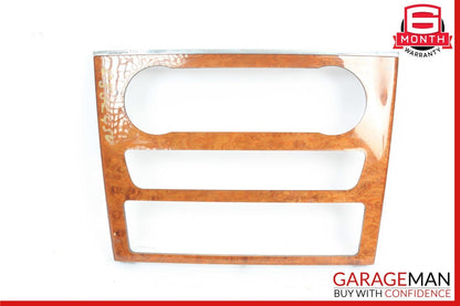 06-12 Mercede X164 GL450 ML500 ML450 Center Console Control Trim Bezel Wood OEM