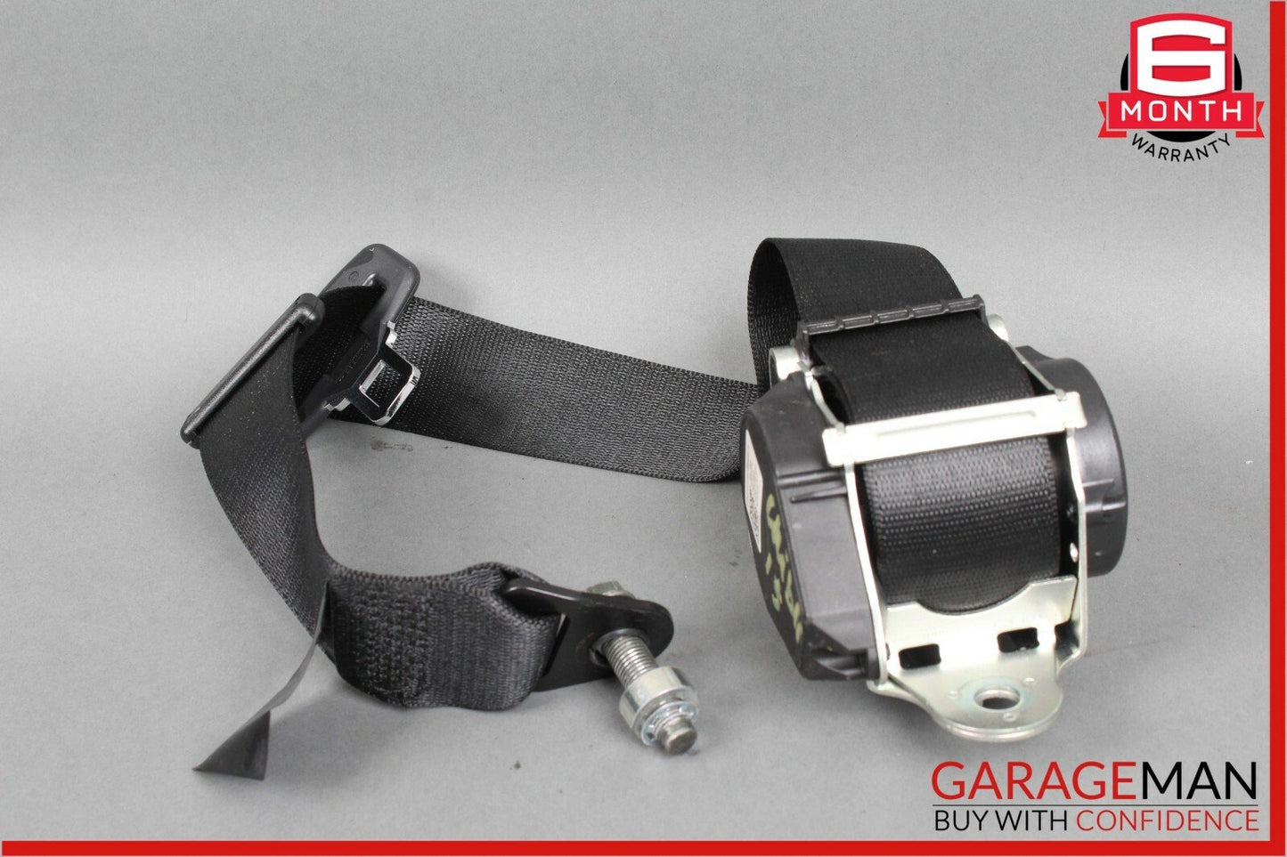 14-17 Maserati Ghibli Rear Left / Right Side Seatbelt Seat Belt Retractor Black