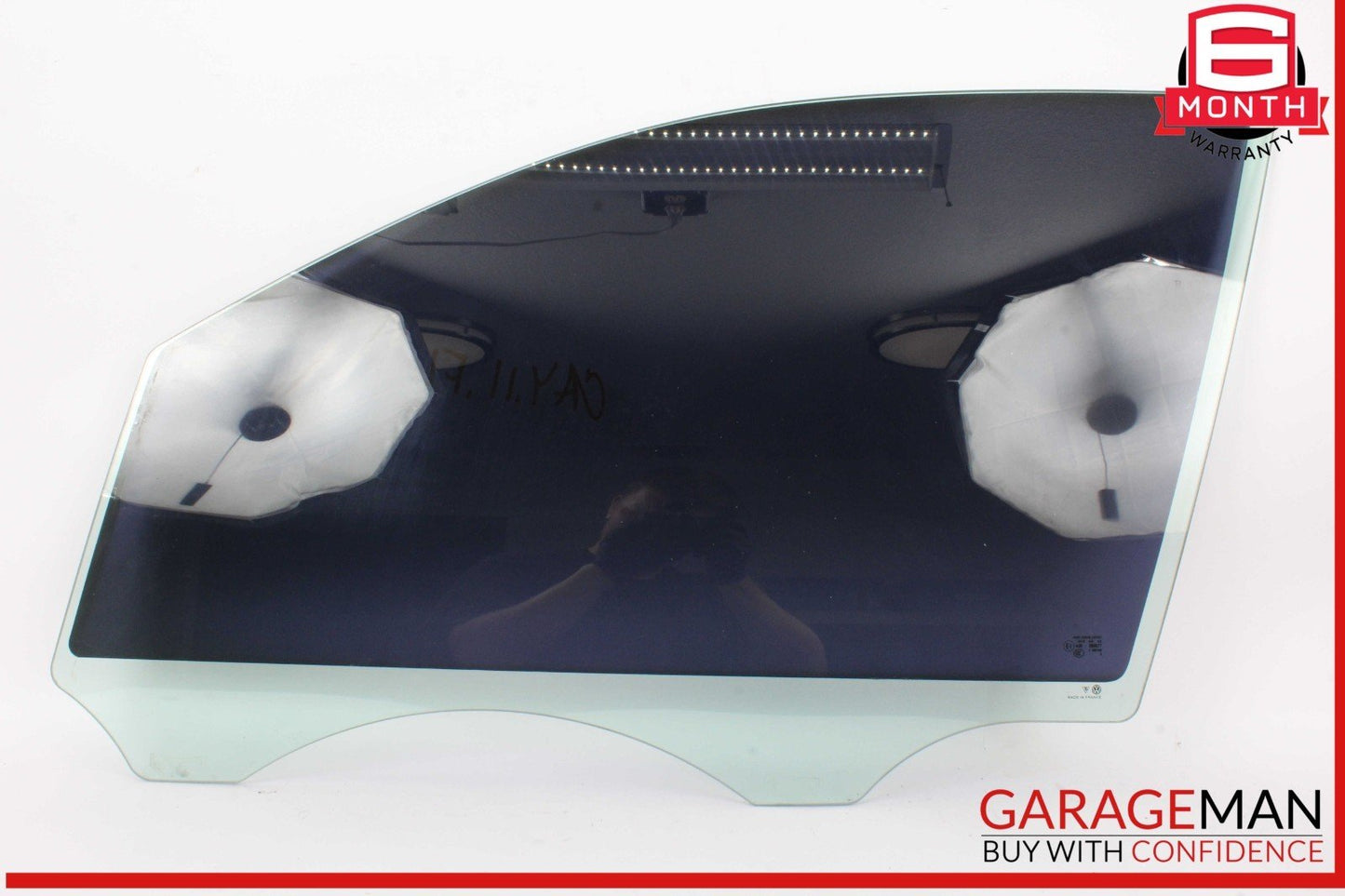 11-18 Porsche Cayenne 958 Front Left Driver Side Door Window Glass OEM
