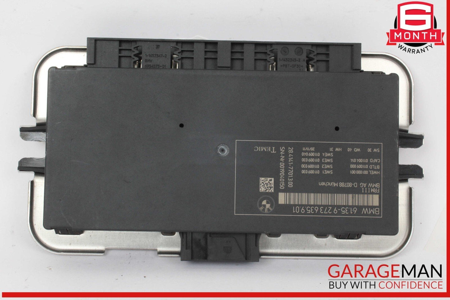 11-17 BMW X3 Headlight Head Light Control Module Unit 9273635 OEM