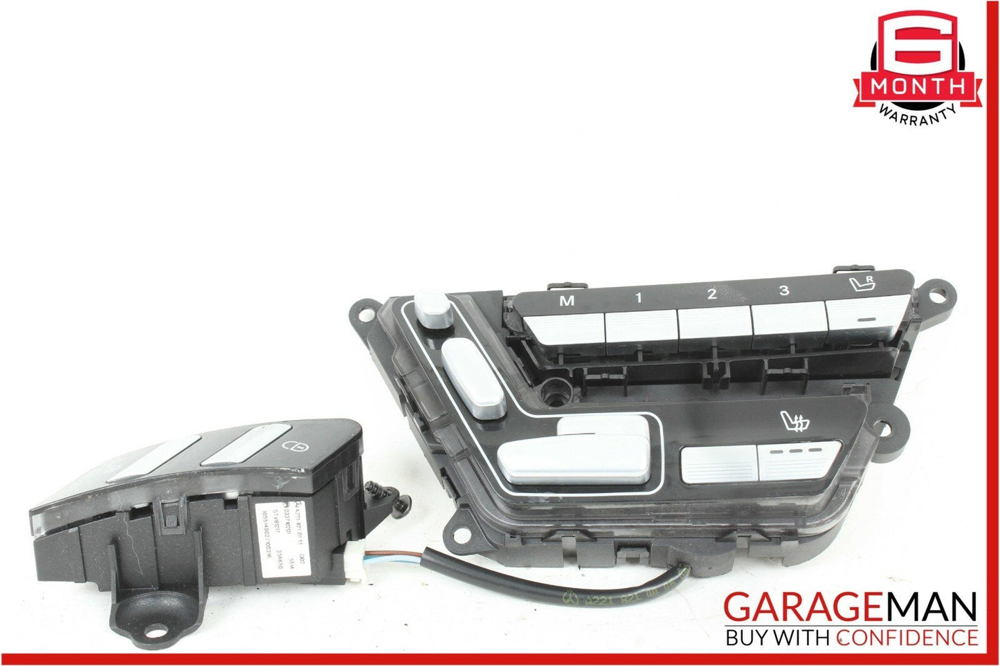 07-13 Mercedes W221 S550 CL550 Front Left Driver Side Seat Control Switch Set