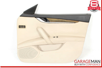 14-22 Maserati Ghibli M157 Front Right Interior Door Panel Assembly OEM