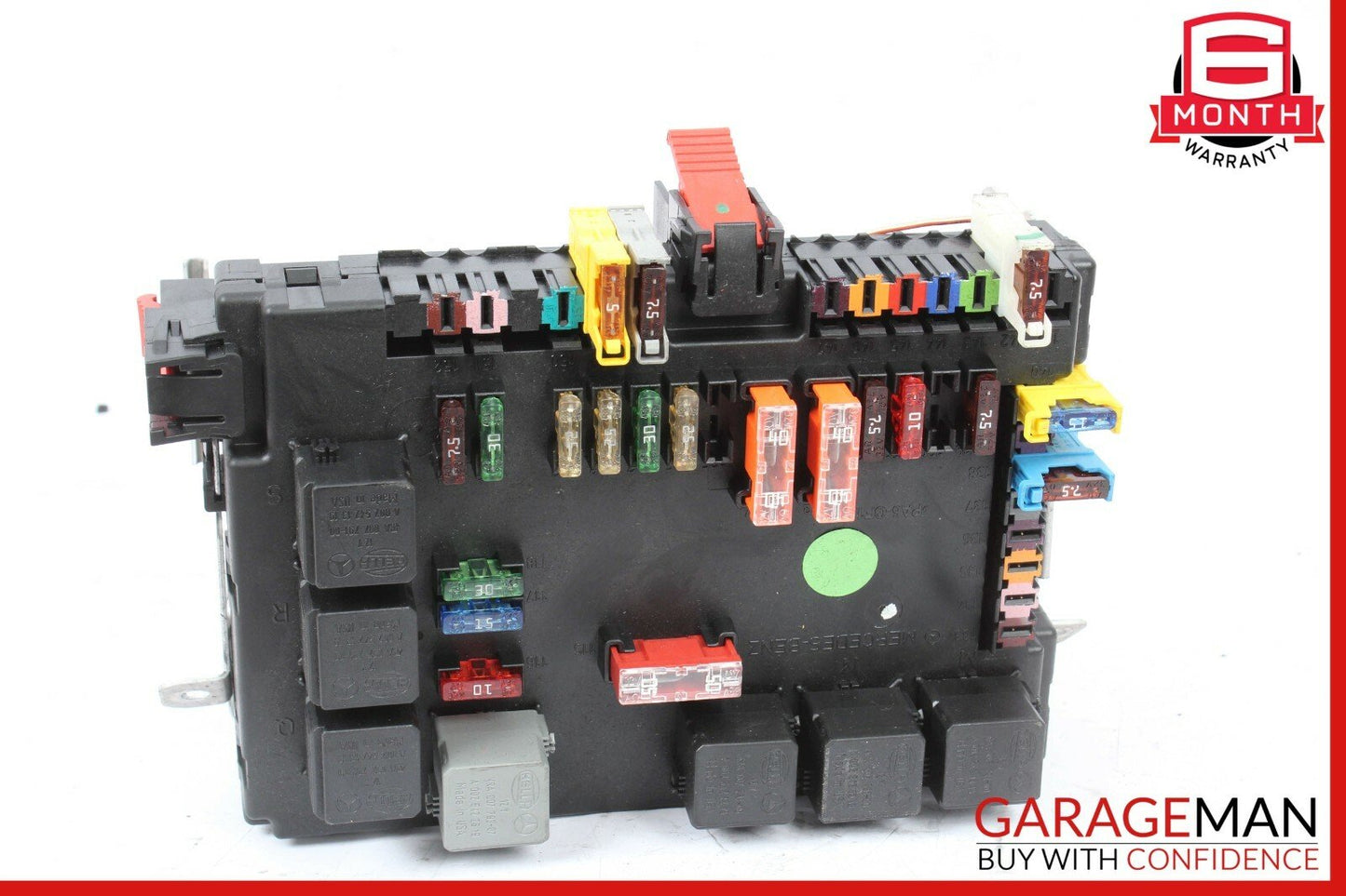 07-13 Mercedes W221 S63 S550 CL550 Rear Trunk SAM Fuse Box Module 2215403550 OEM
