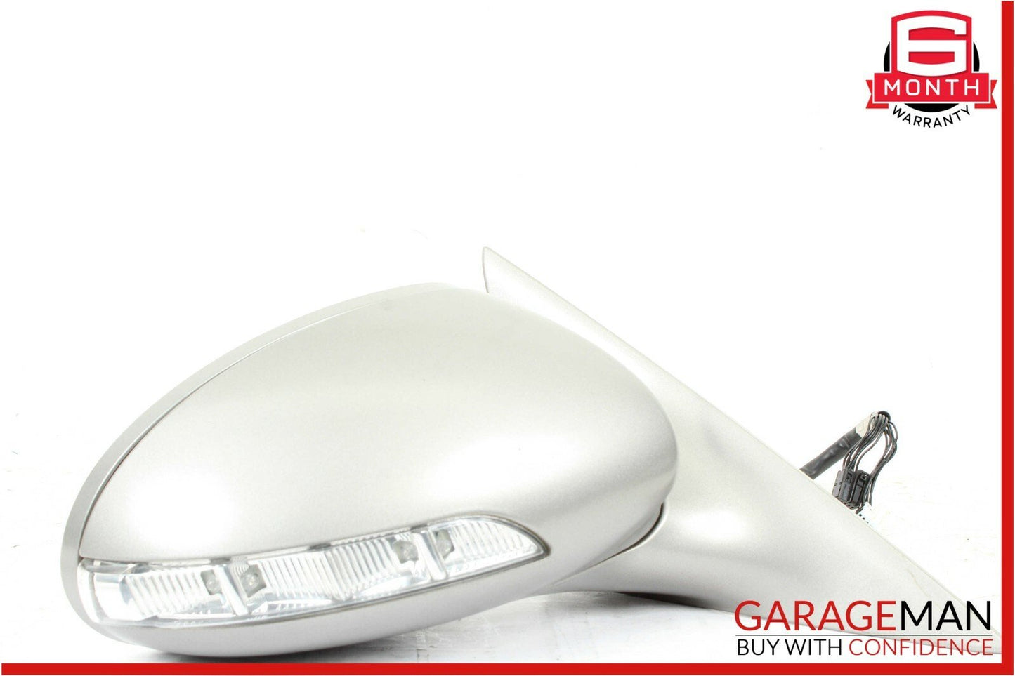 06-08 Mercedes W219 CLS500 Front Right Side Mirror Door Rear View Silver