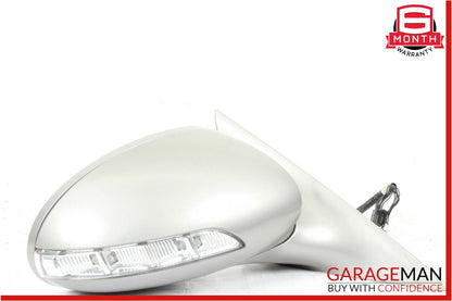 06-08 Mercedes W219 CLS500 Front Right Side Mirror Door Rear View Silver