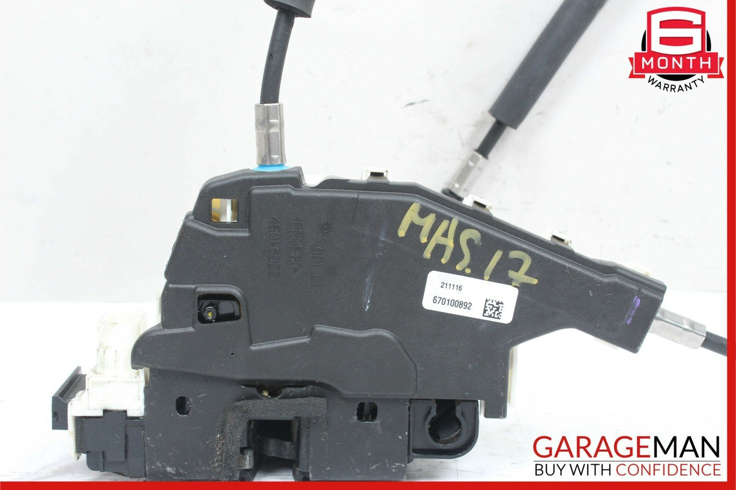 14-17 Maserati Ghibli Front Left Driver Door Lock Latch Actuator Mechanism OEM