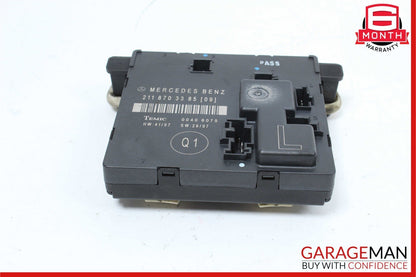 07-09 Mercedes W211 E320 E350 E550 E63 AMG Rear Left Door Control Module Unit