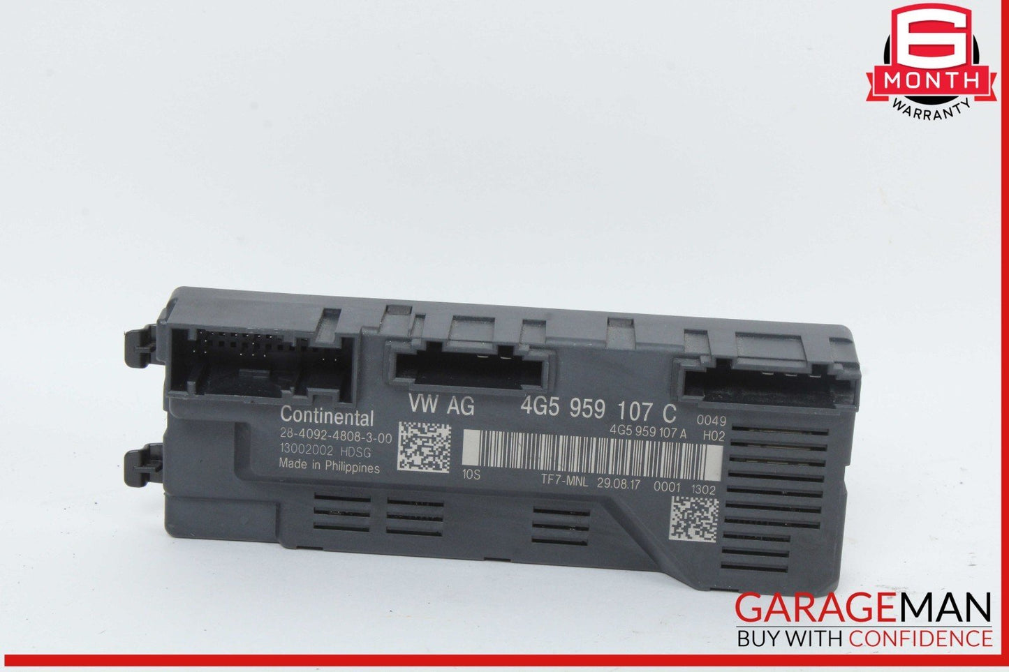 12-18 Audi S6 A7 Tailgate Liftgate Trunk Lid Control Module Unit 4G5959107C OEM