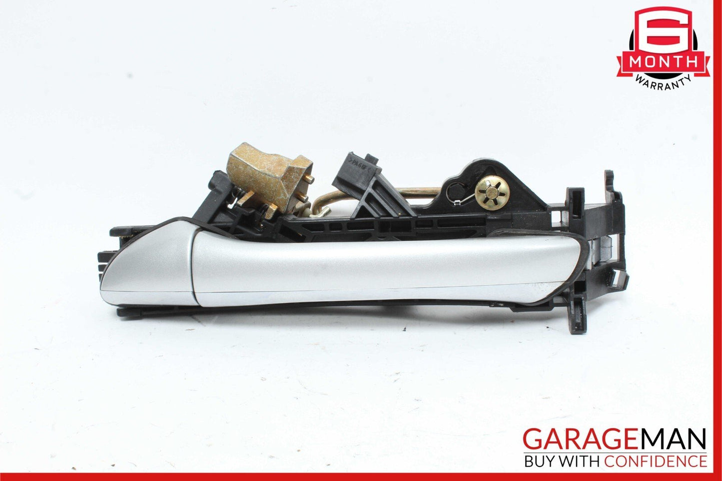 00-06 Mercedes W220 S500 Rear Left Side Exterior Door Handle Brilliant Silver