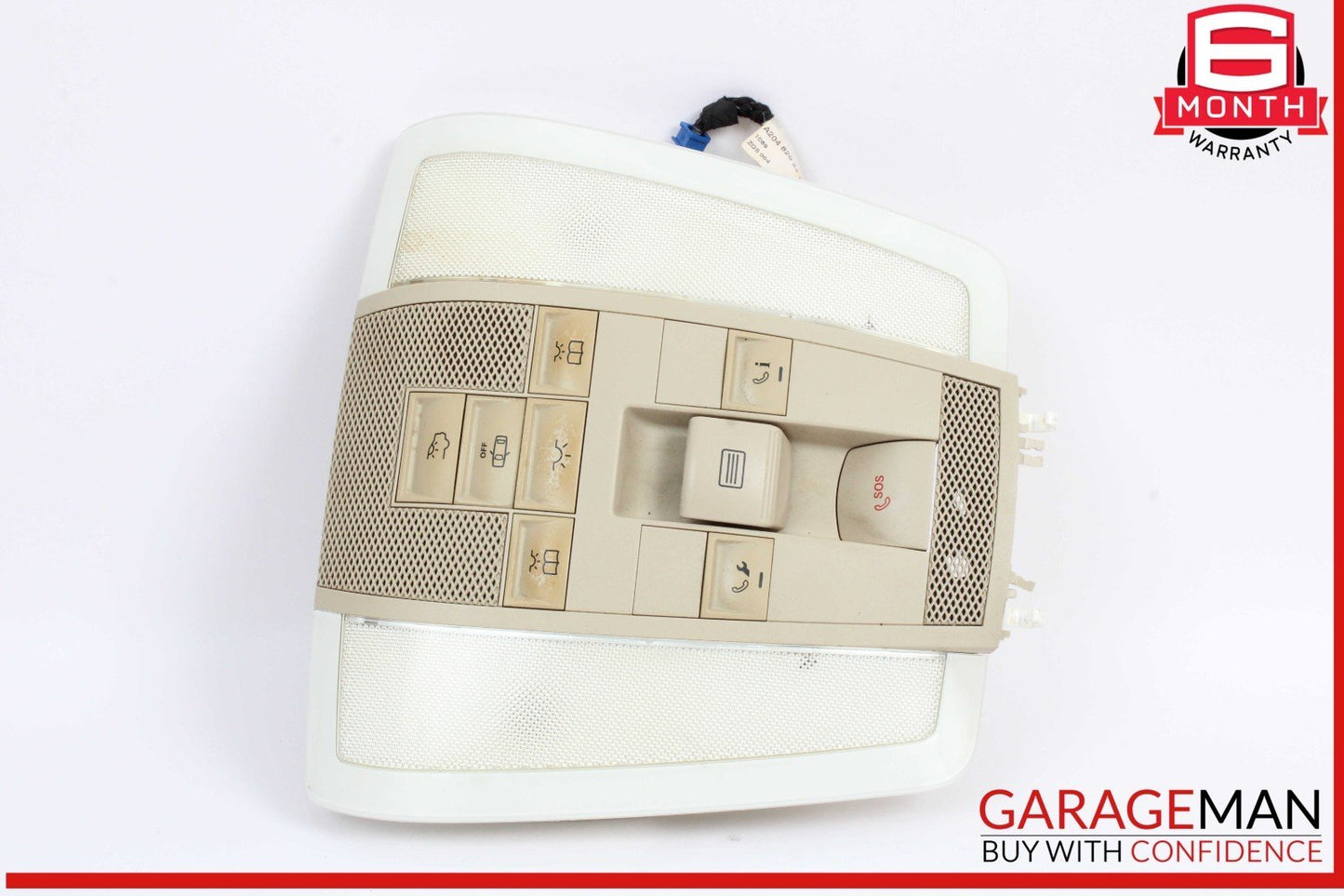 08-14 Mercedes W204 C250 C63 AMG Overhead Dome Light Lamp 2048201923 OEM