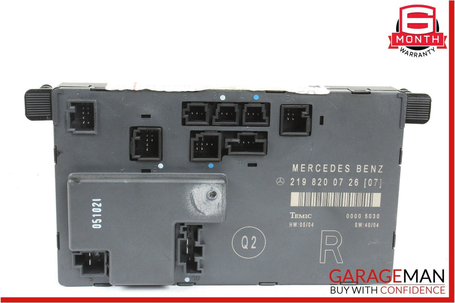 06-11 Mercedes W219 CLS500 Door Control Module Front Right Passenger OEM