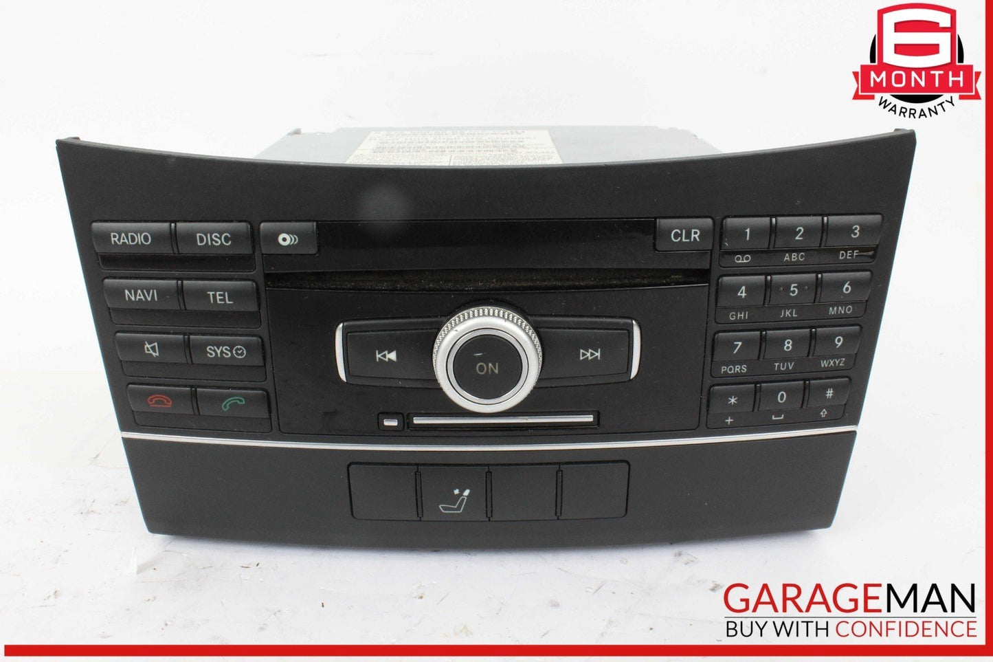 10-11 Mercedes W212 E350 E550 E63 AMG Command Head Unit CD Changer Radio OEM