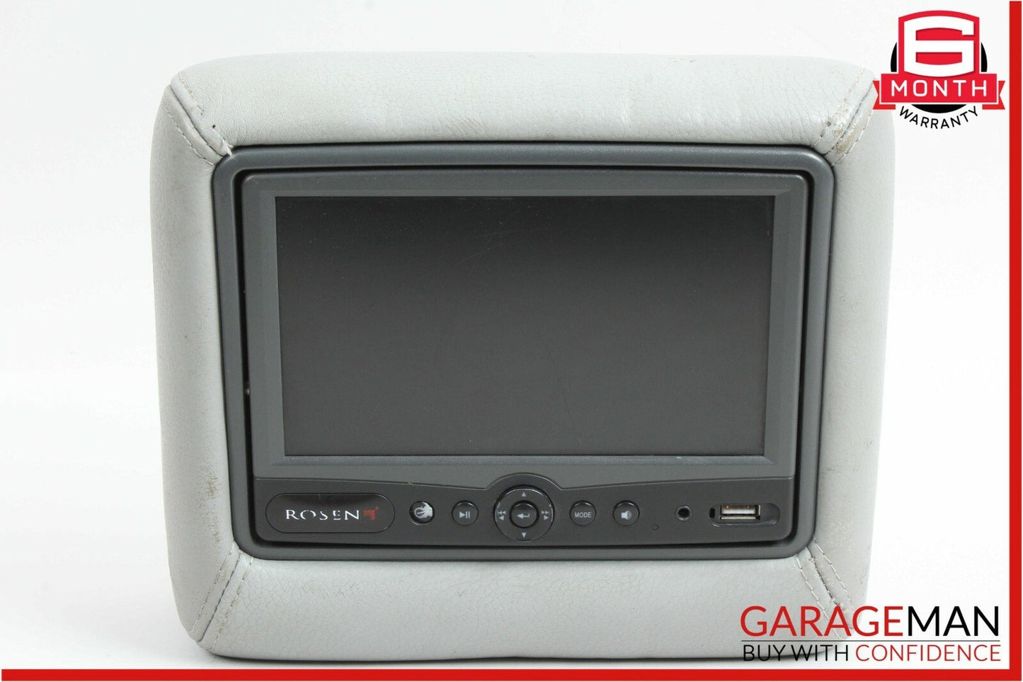 07-12 Mercedes R320 GL450 ML450 Seat Headrest Screen Monitor Display Trim Grey