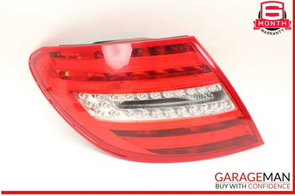 12-14 Mercedes W204 C250 CGI Rear Left Driver Side Tail Light Lamp LED OEM