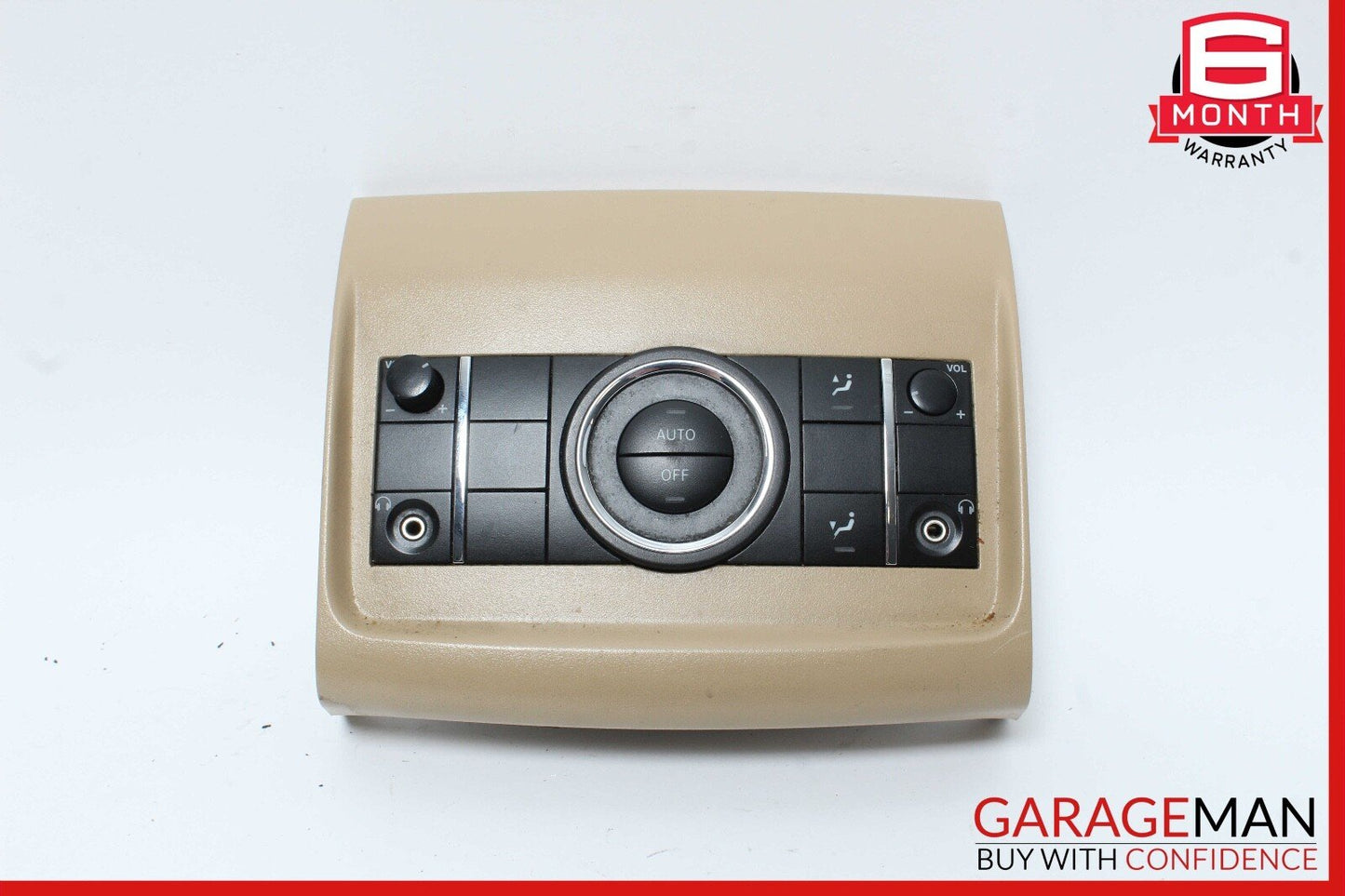 06-09 Mercedes W251 R350 4MATIC Rear Console A/C Heater Switch Control Trim OEM