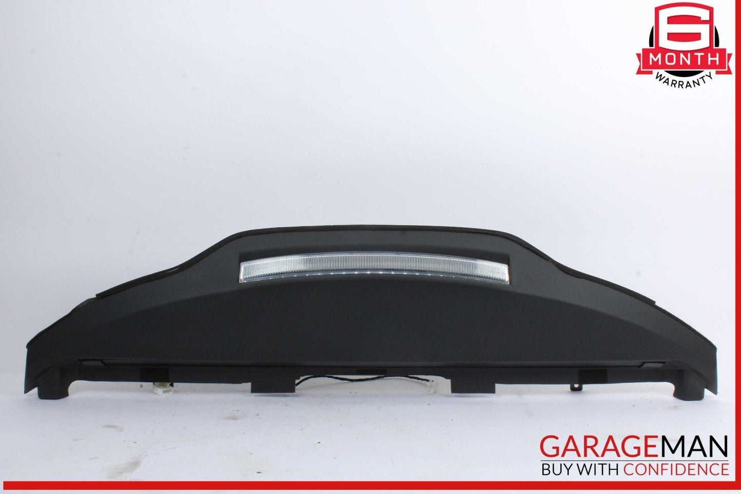 14-17 Maserati Ghibli Rear Parcel Shelf Trim Under Window Panel w/ Light OEM