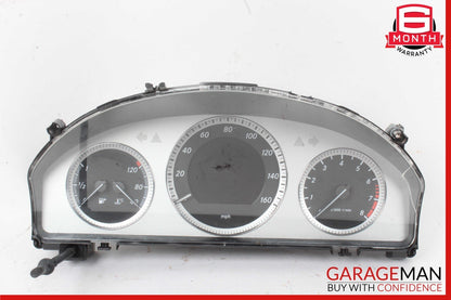 08-11 Mercedes X204 GLK350 C300 C350 Instrument Speedometer Cluster OEM