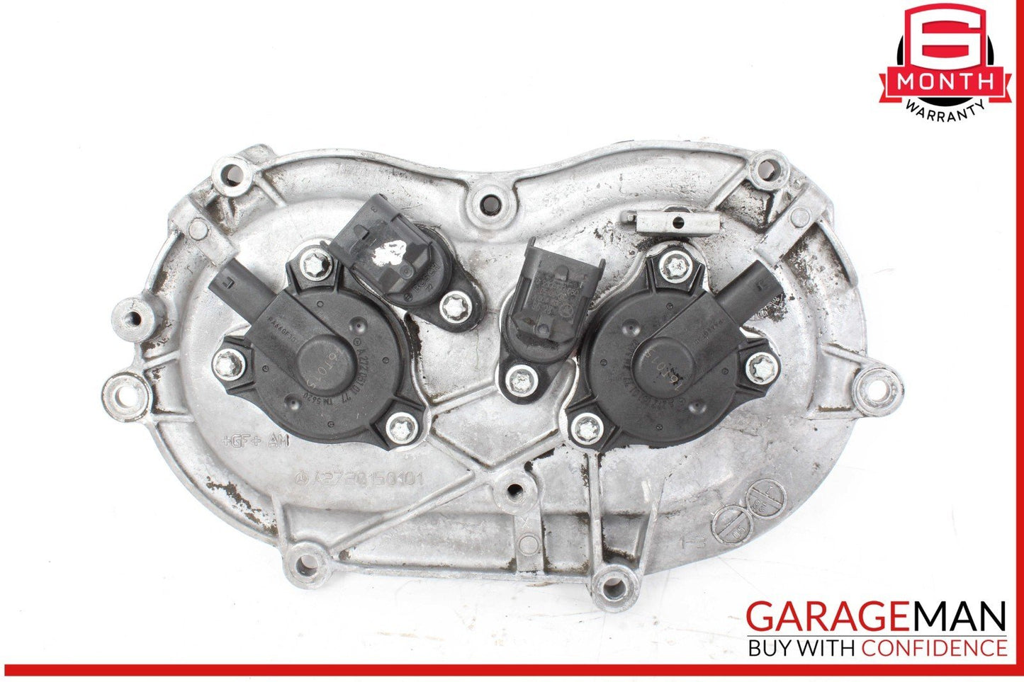05-13 Mercedes W164 ML350 E350 Front Right Engine Timing Chain Cover Plate OEM